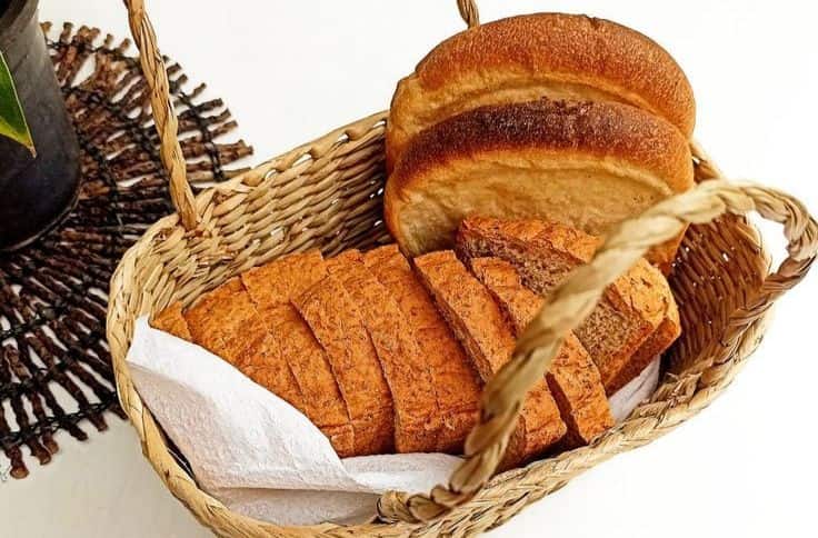 تصویر 3 از سبد حصیری نان مناسب چیدمان صبحانه و پذیرایی